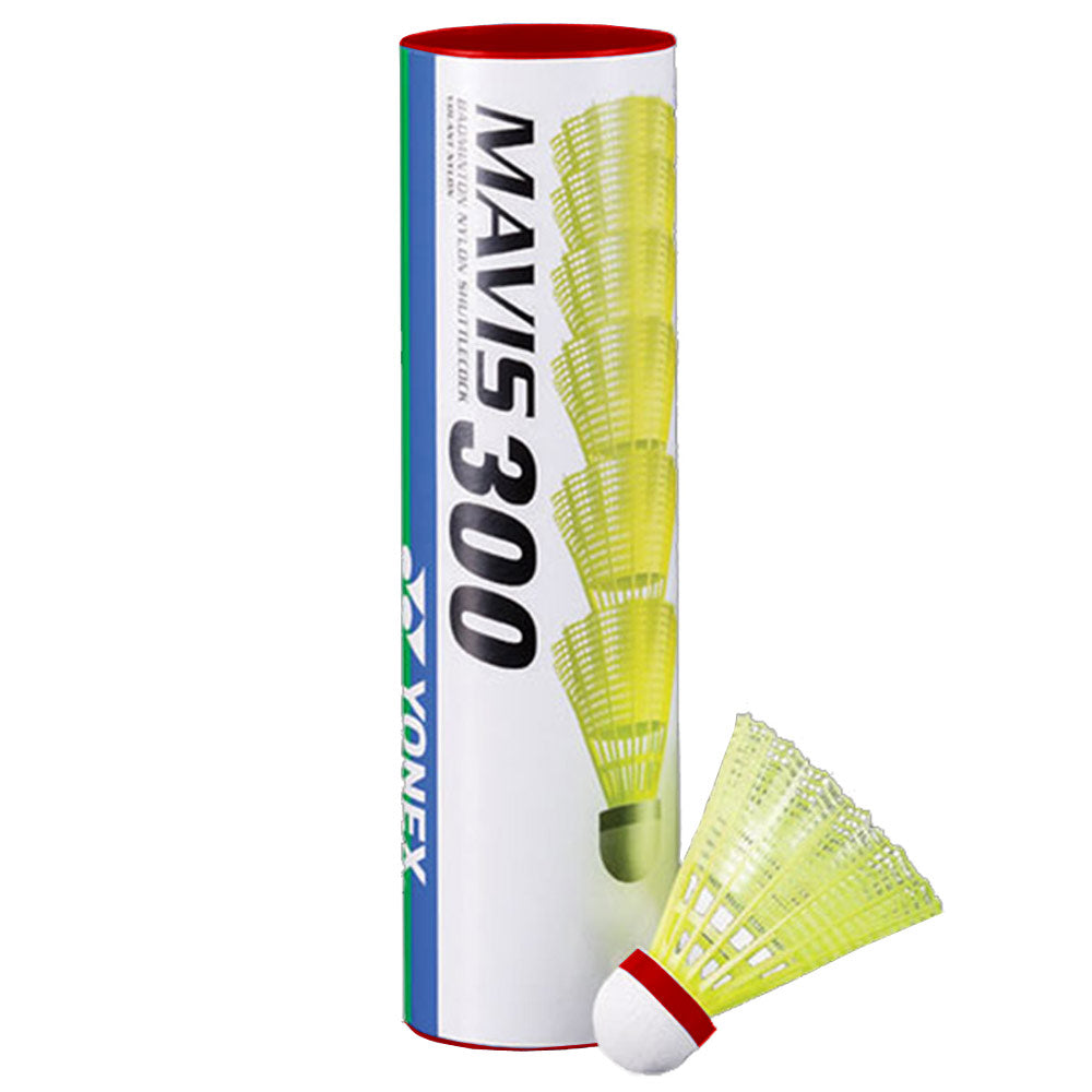 YONEX Mavis 300 Shuttlecocks (1 tube of 6)